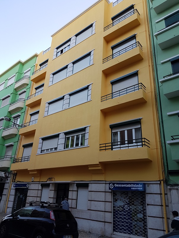 Recuperação de Fachadas e interior de condomínio